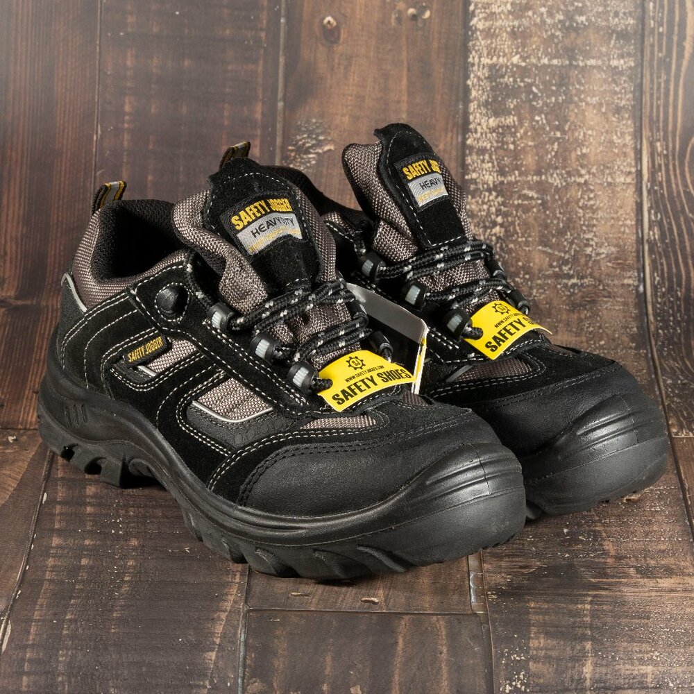 Men Work Boot Safety Jumper Mesh Nylon Color Black Dark grey 100% Original New